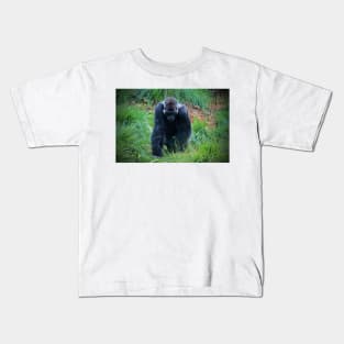 Gorilla On The Prowl Kids T-Shirt